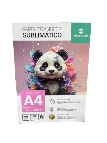 Papel Sublimático Data Print A4 – 100fls