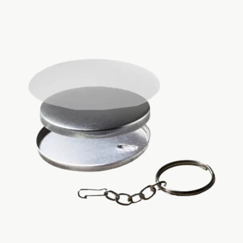 Kit Bottons Chaveiro 37mm – Desmontado Para Personalizar
