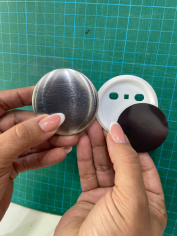 100 Unidades de Imã de Geladeira Para Personalização 5.8cm