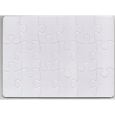 Quebra-Cabeça A5 15x20cm Para Sublimação - 18 pçs - 5 unidades